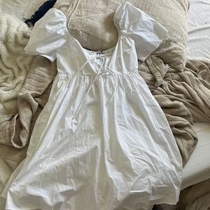 Abercrombie white dress